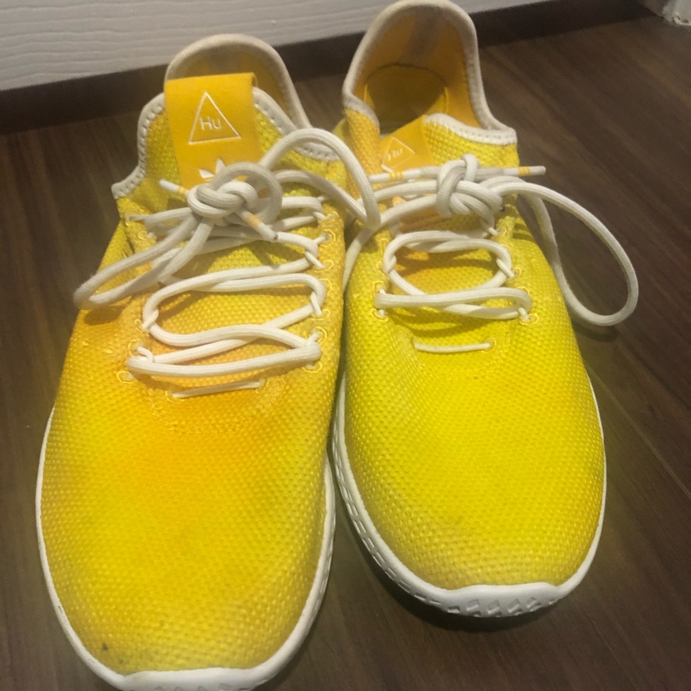 Yellow Women adidas PharrellWilliams Athletic Shoe